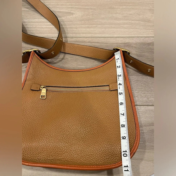 Coach Emery Colorblock Crossbody Bag - Brass/Light Saddle Elm (89123-B4PU0) - Picture 8 of 11